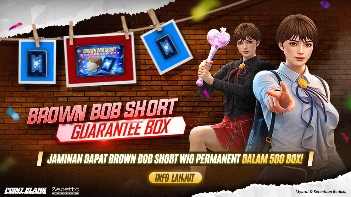 Brown Bob Short Wig Permanent