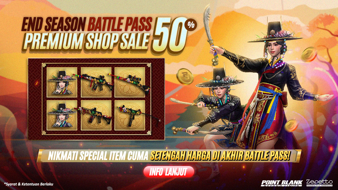 Battlepass Premium Shop Sale